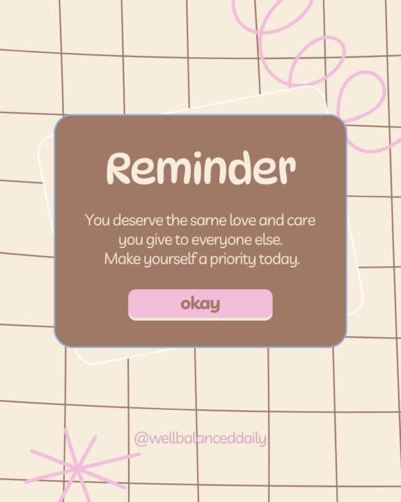 Self-Care isn't Selfish