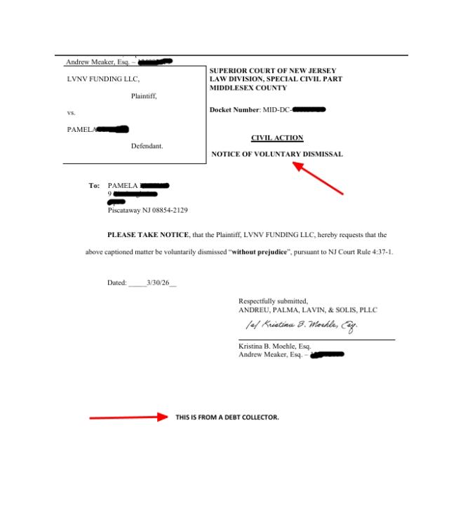 🚨LVNV  $5,153 CASE DISMISSED!👀