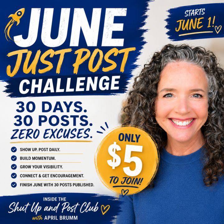 June Just Post 30 Day Challenge!!!