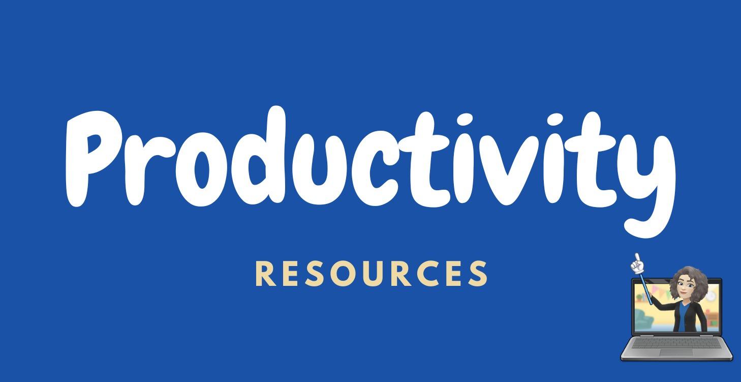 Productivity Resources