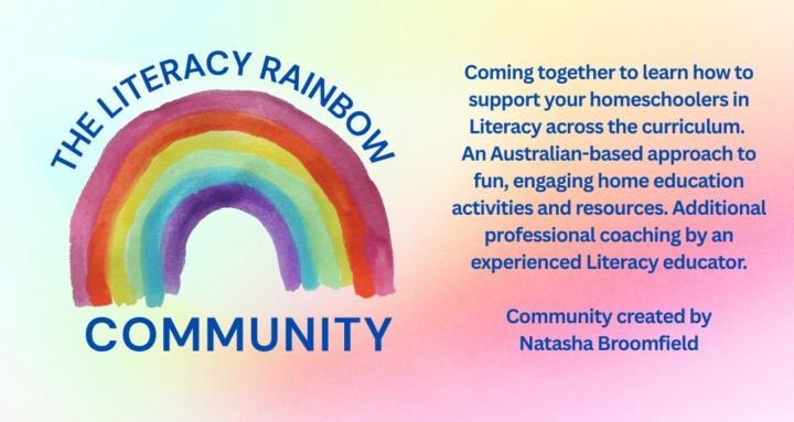 Literacy Rainbow Homeschoolers