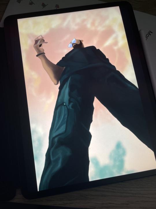 First post here! (WIP | Digital Painting)