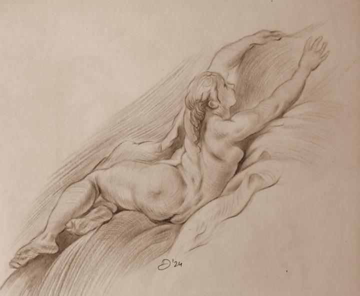 Spotting the Great Trochanter in a Study after François Boucher