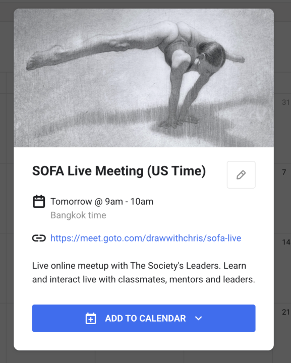 SOFA Live Meet-Up & AMA (Ask Me Anything)