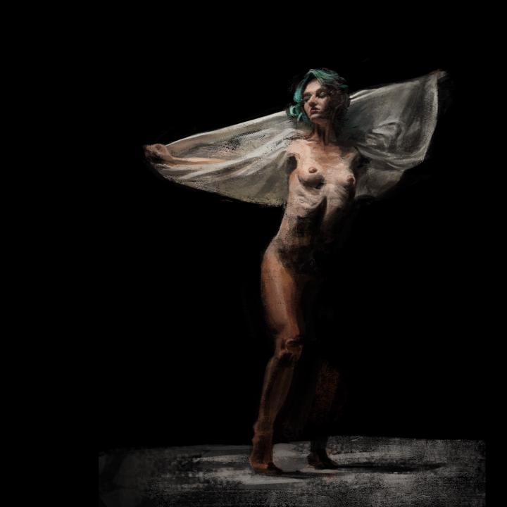 Figure in colour