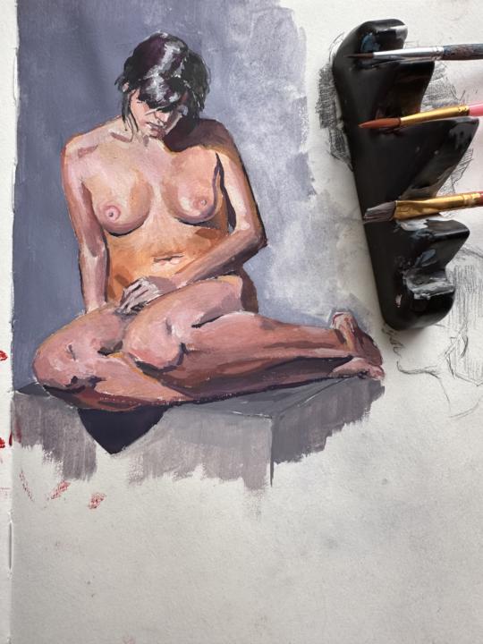 2 hours figure study