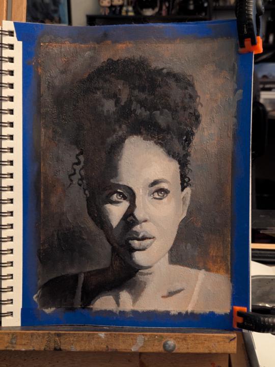New portrait WIP