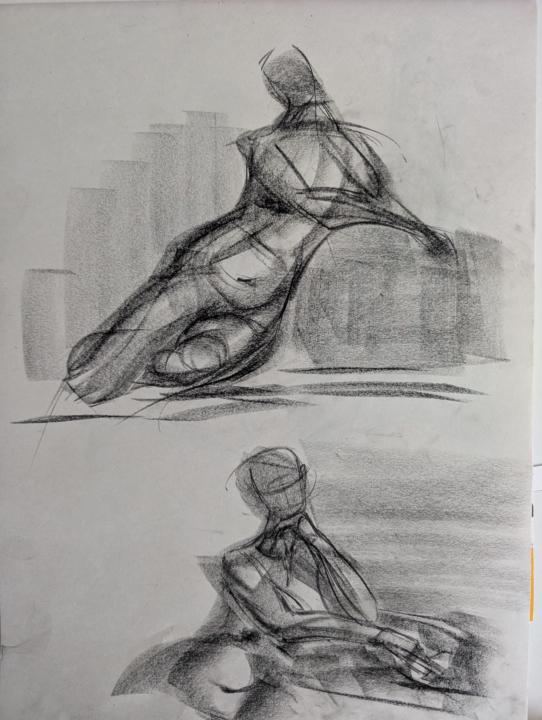 Gesture focus at Life Drawing