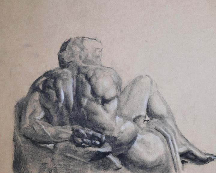 Michaelangelo sculpture study