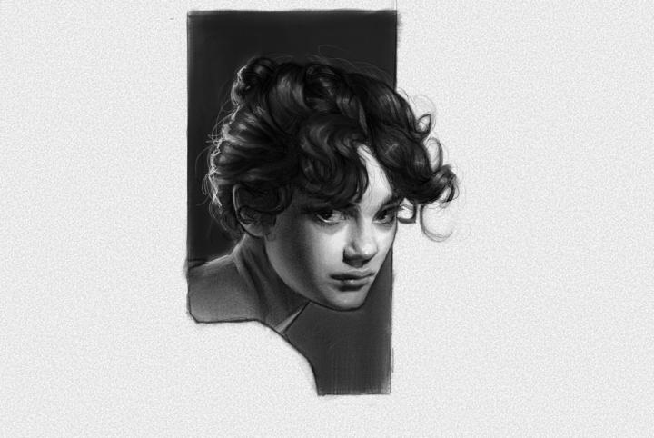 Grafit Studio Model Portrait ! 