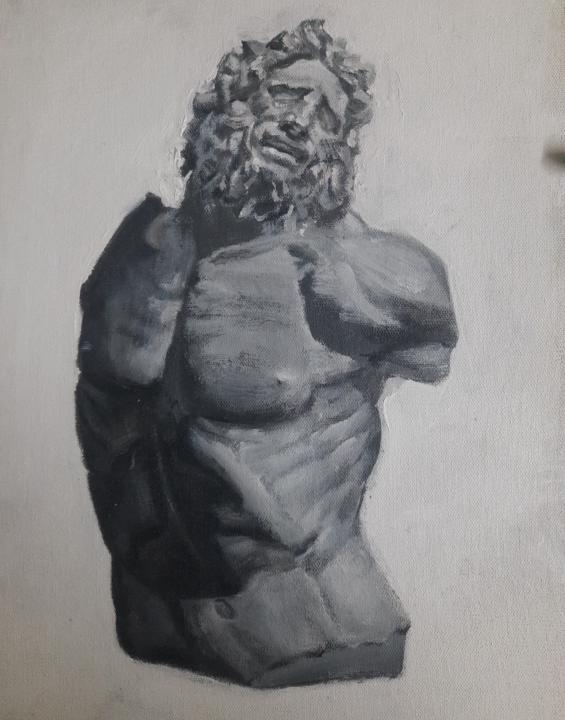 Laocoon head refined