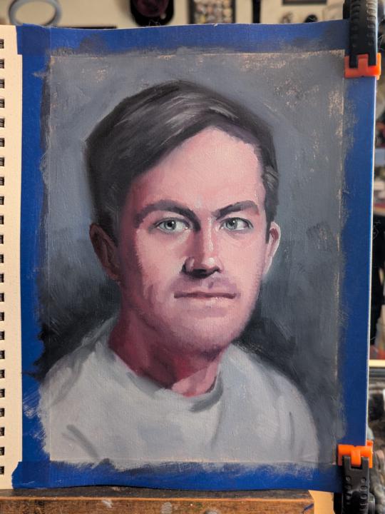 Today's sketchbook portrait 