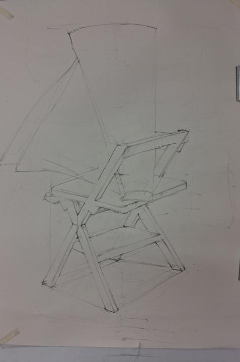 Drawing from simple live objects 