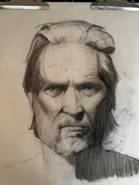 Charcoal head