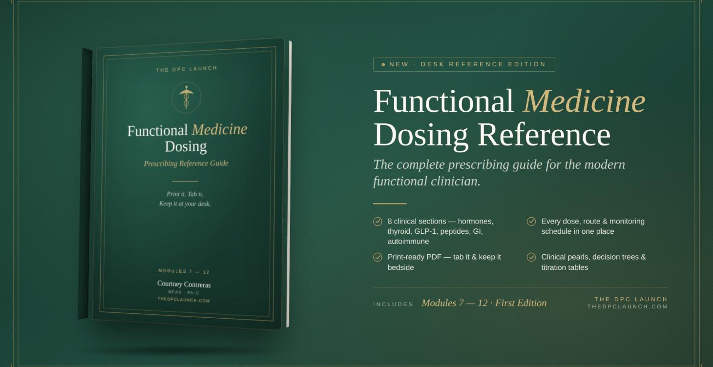 The Functional Medicine Dosing Reference