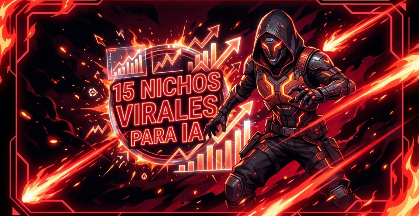 15 nichos VIRALES para IA