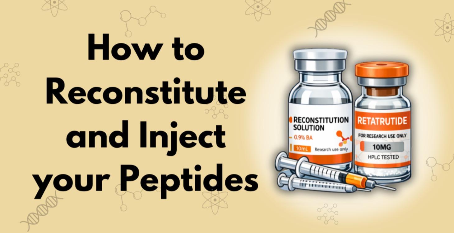 How to Reconstitute and Inject your Peptides