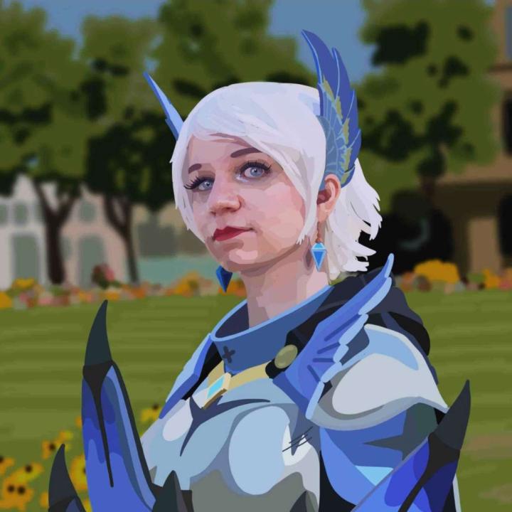 Crispy does Cosplay