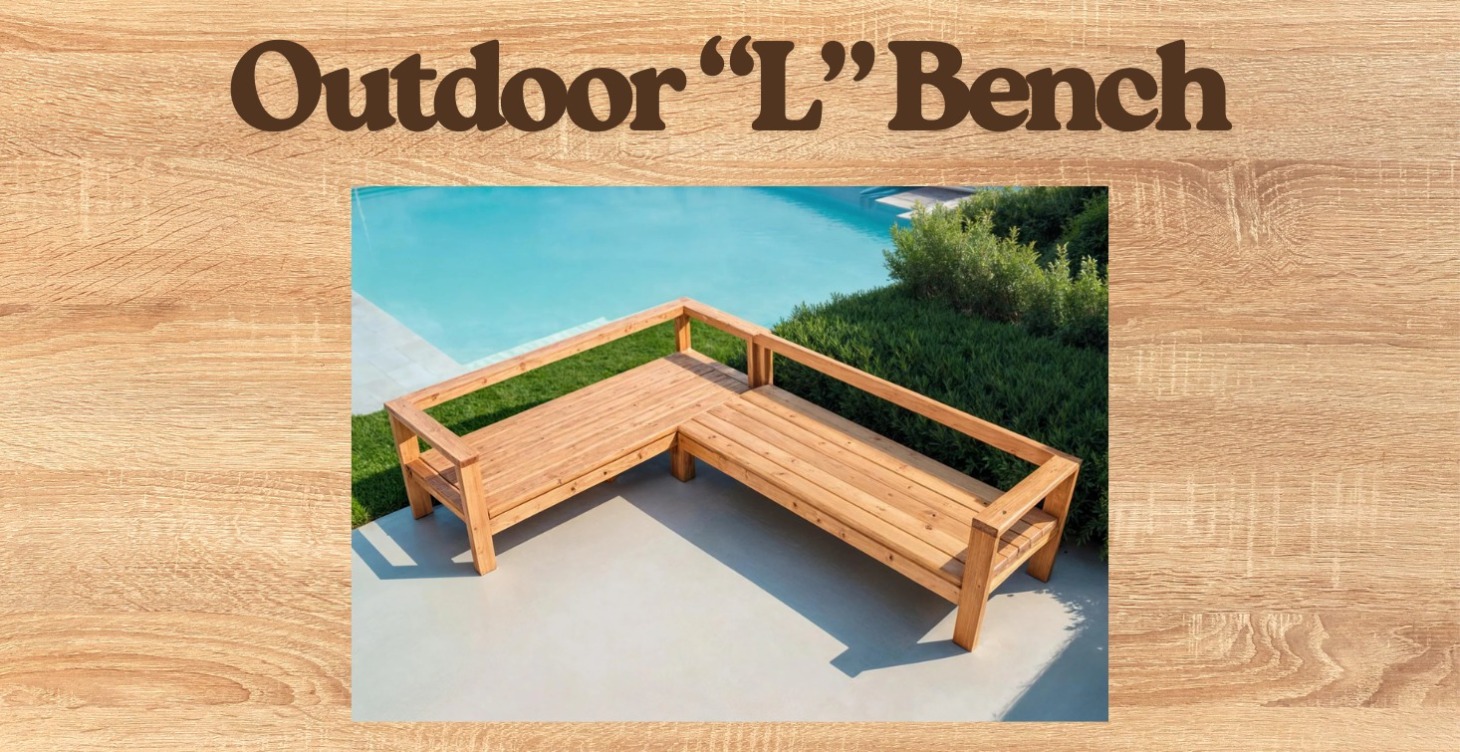 outdoor L-shape sofa