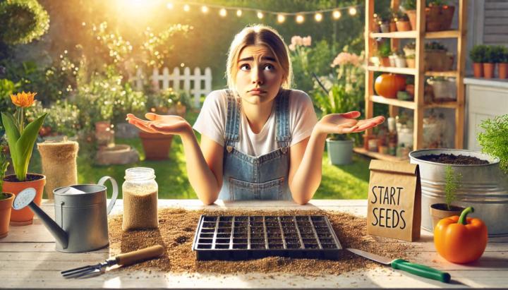 Who is starting seeds?