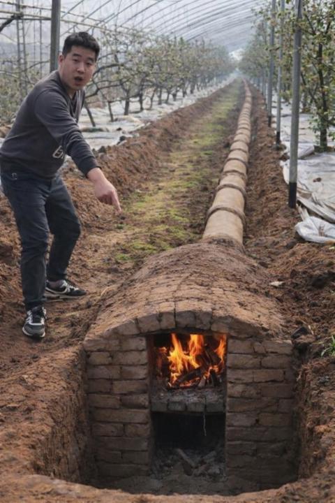 Heating a greenhouse 