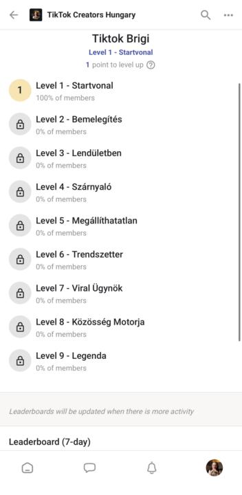 🎮 Tiszta vizet a pohárba: Így működik a szintlépés nálunk!