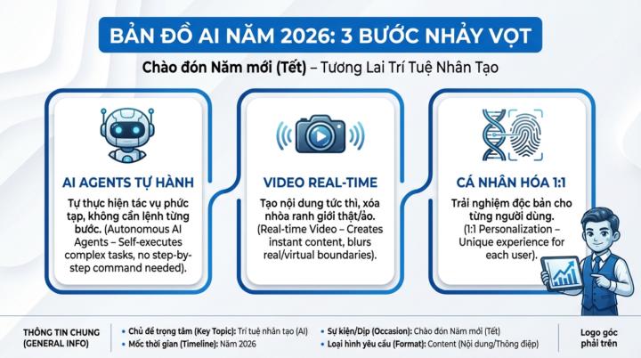 CHÀO 2026: KỶ NGUYÊN CỦA 'AI AGENTS' 🤖✨ 