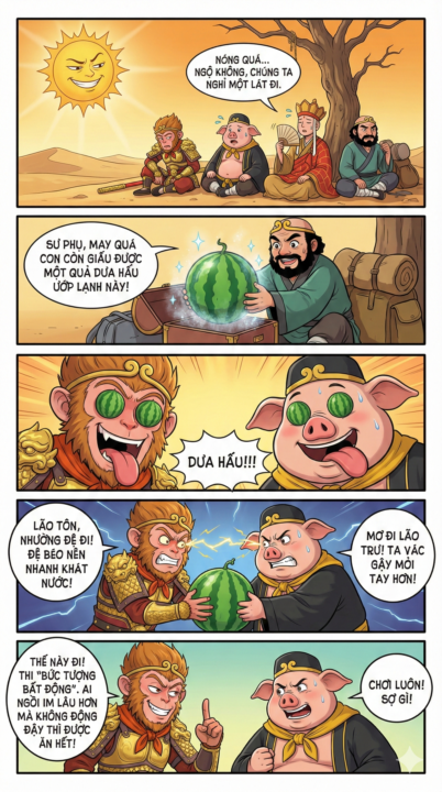 Tạo ảnh truyện tranh chưa bao giờ dễ đến thế..