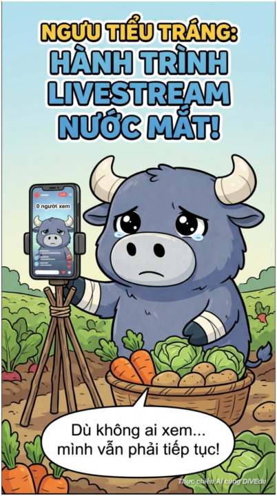 THỬ THÁCH SỬ DỤNG CÔNG CỤ AI SÁNG TÁC TRUYỆN TRANH