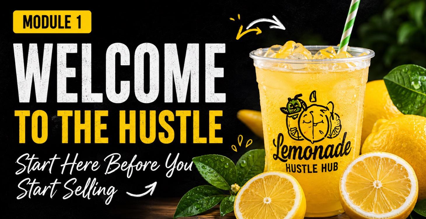 🍋 MODULE 1: Welcome To The Hustle