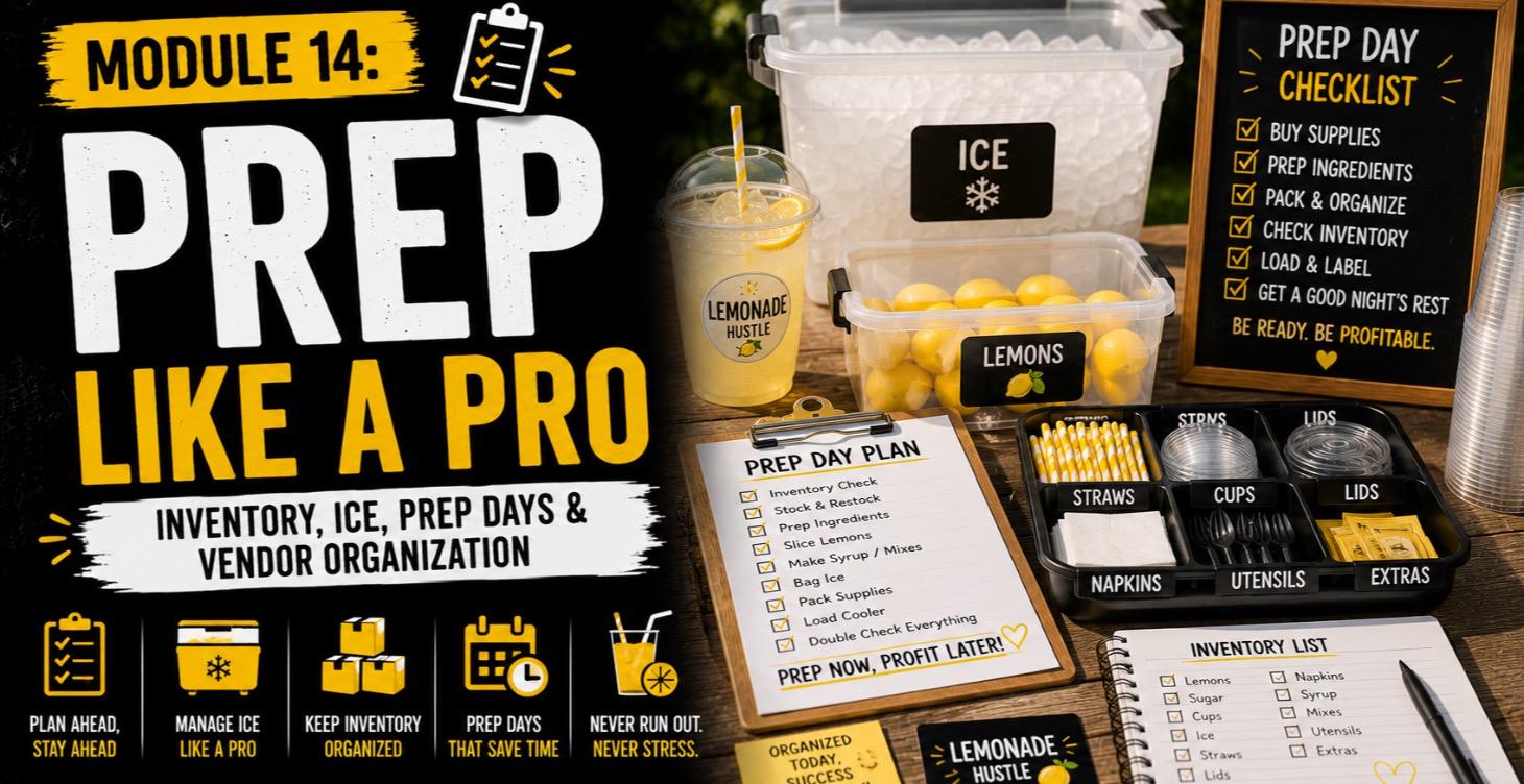 🧊 MODULE 14: Prep Like A Pro