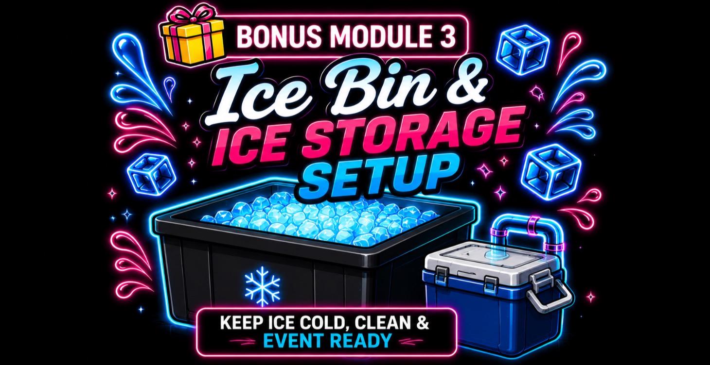 🧊 BONUS MODULE 3: Ice Bin & Ice Storage Setup