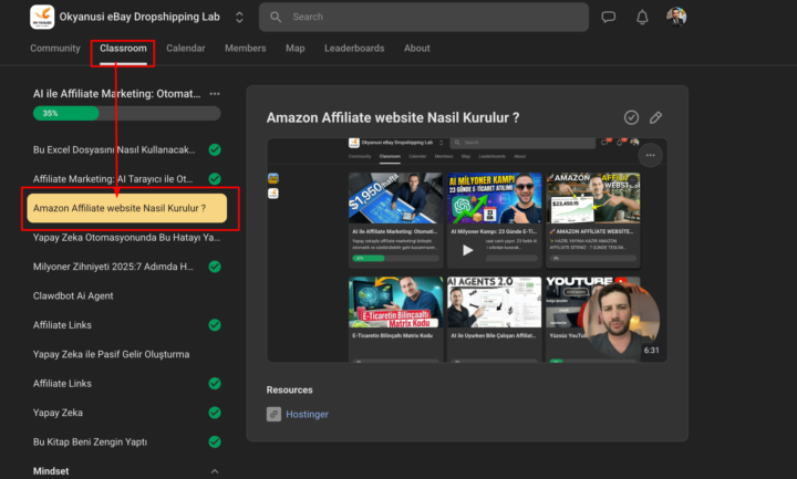 Amazon Affiliate Sitesi Kurulum Rehberi: Domain ve Hosting Adım Adım