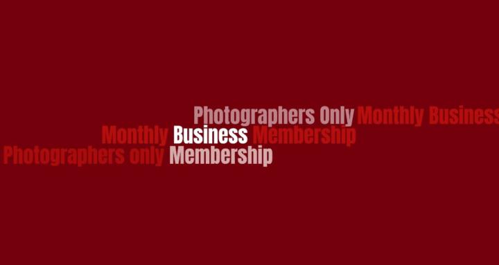 Photographers Only Membership