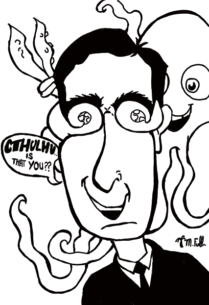 HP Lovecraft and Cthulhu