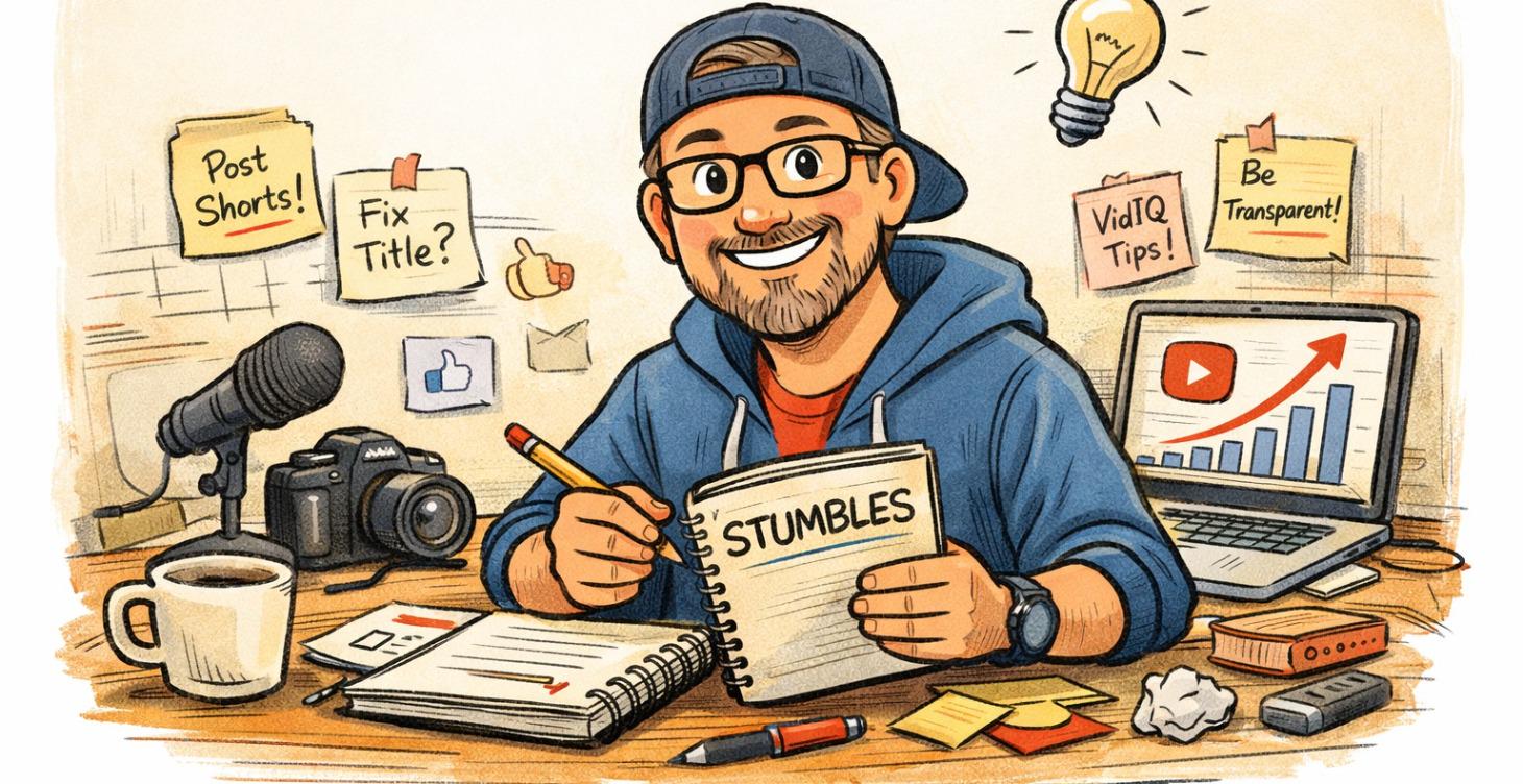 The Stumbler’s Guide to Growing  a YouTube Channel