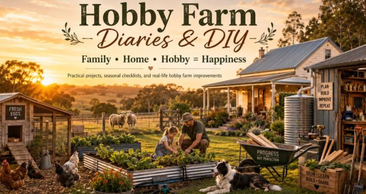 Hobby Farm Diaries & DIY