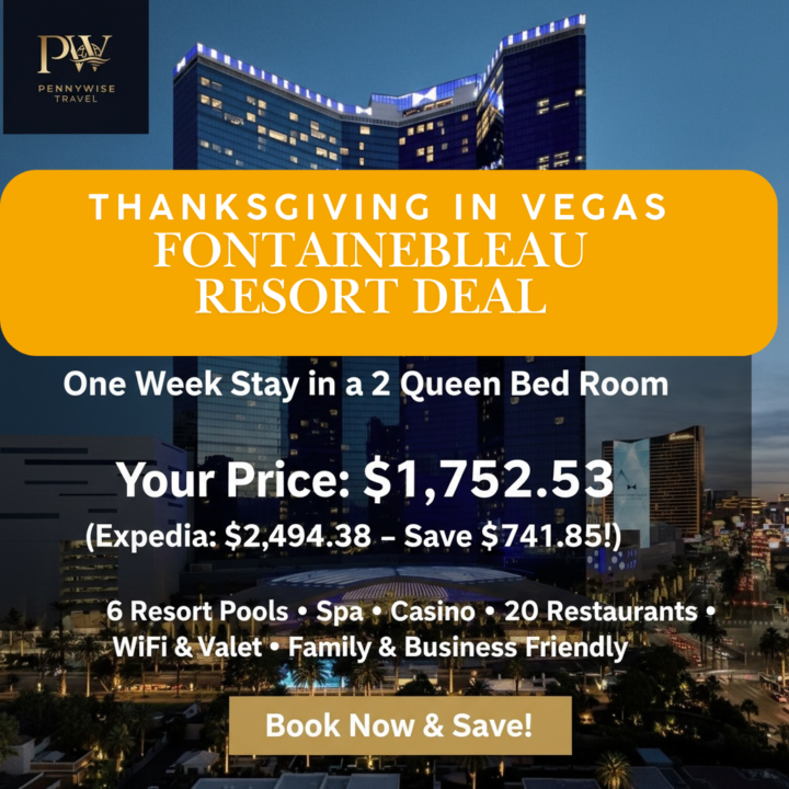 Amazing Vegas Thanksgiving Deal!!!