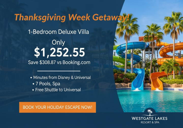 Amazing Thanksgiving Deal in Orlando