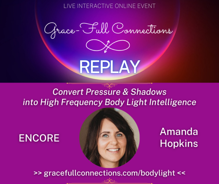 REPLAY: "Body Light Intelligence" 🌟Amanda Hopkins