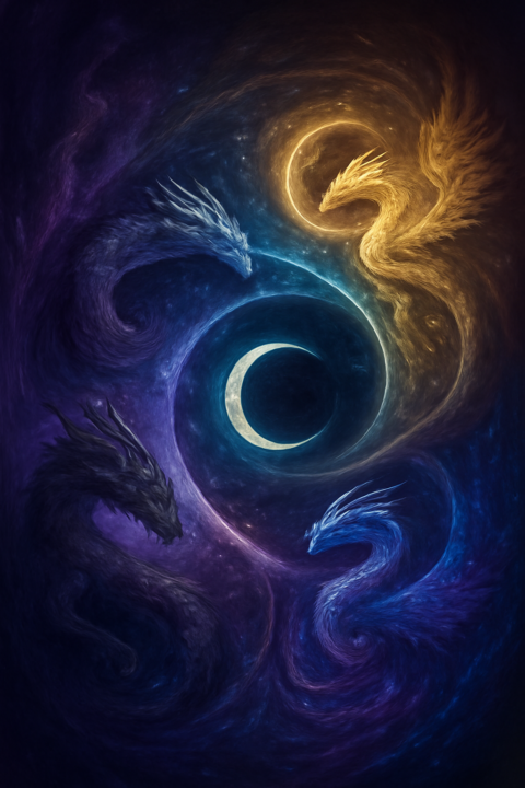 🌕 🐉 Celestial Dragon Gates: The Lunar Spiral Initiation 🐉 🌕 Series