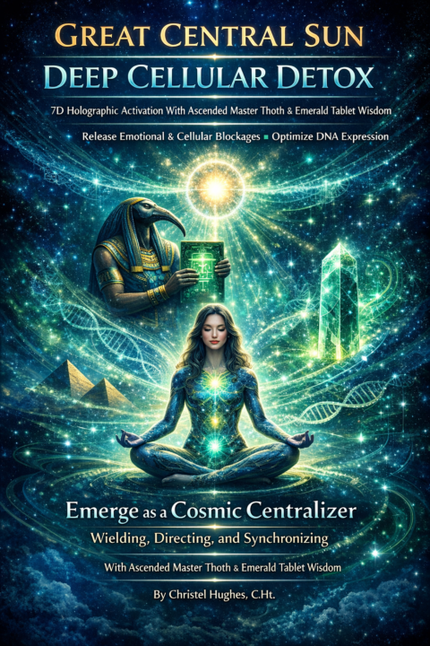 ☀️ GREAT CENTRAL SUN DEEP CELLULAR DETOX ☀️ ~ With Ascended Master Thoth & Emerald Tablet Wisdom