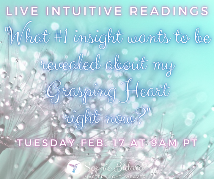DIVINE ONENESS LIBERATION ✨TODAY: LIVE Intuitive Readings on your Grasping Heart