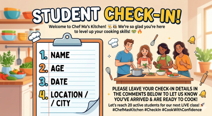 REQUIRED: The WEEKLY Student Check-In (Simple & Fast!) 📝
