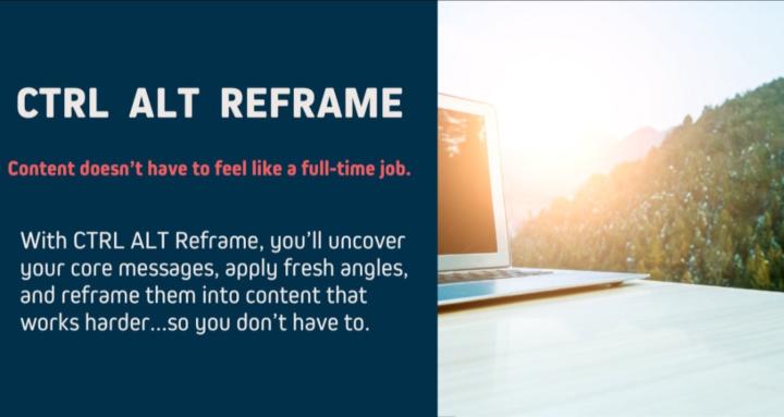CTRL+ALT+Reframe 