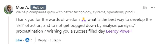 analysis paralysis