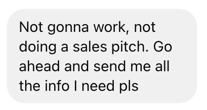 Objection handling in the dms