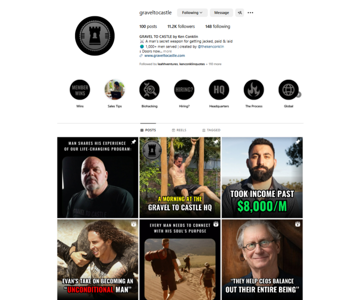 New content strategy that's brought me new business recently