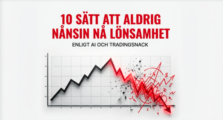 POD: AI:s råd till traders – 10 steg mot misslyckad trading. Med mina kommentarer.