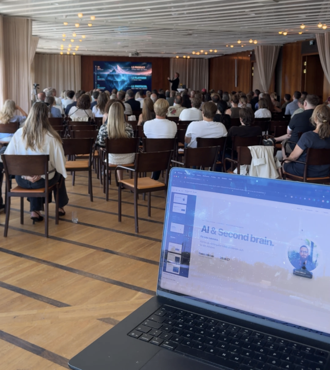 Jag föreläste för 200 börsintresserade om Claude Cowork i Stockholm